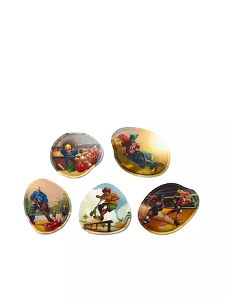 ERGOBAG | Ensemble de 5 Kletties Chevaux au galop | gelb